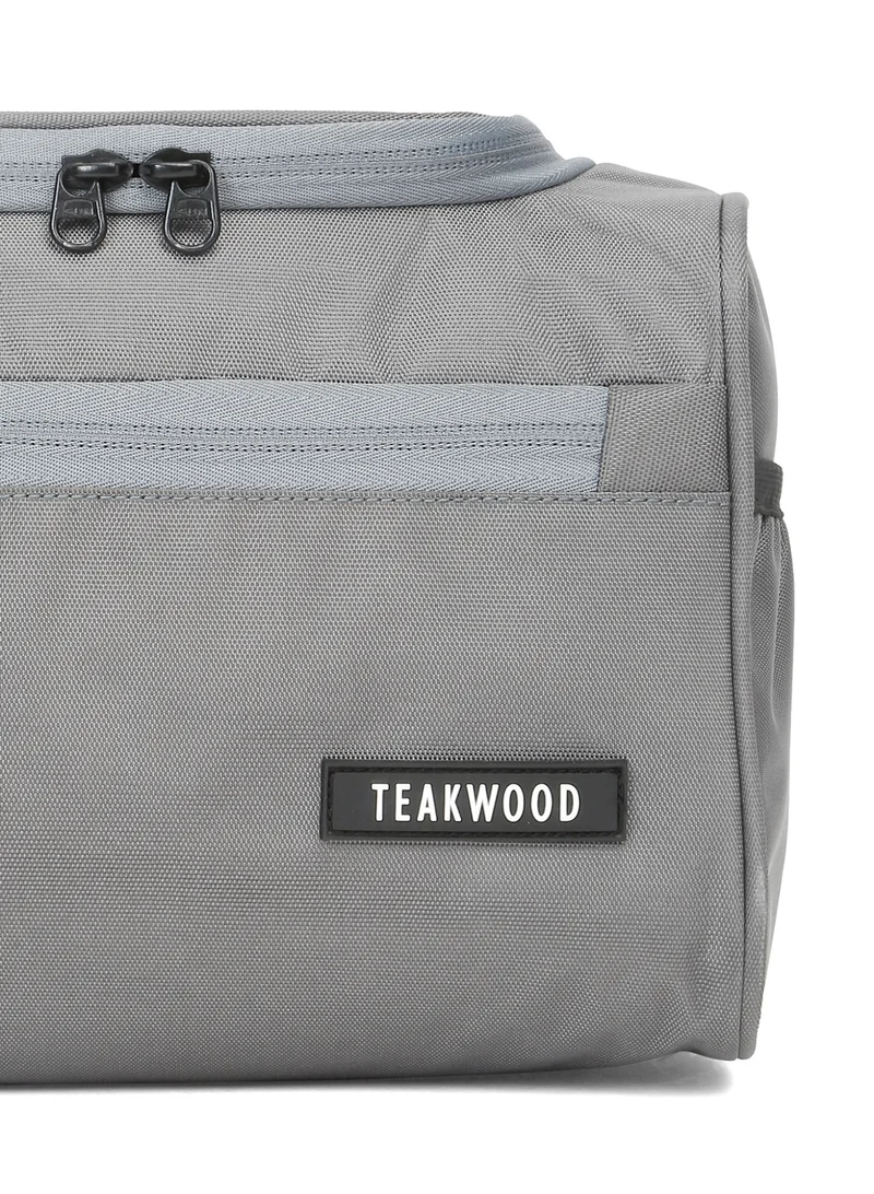 TEAKWOOD Grey Teakwood Genuine Leather Belt for Men | Tan Casual & Formal Belt | Contrast Stitching | Silver Pin Buckle | Adjustable Size | Durable Premium Finish | Ideal for Jeans, Trousers & Daily Wear  | Best Price UAE
